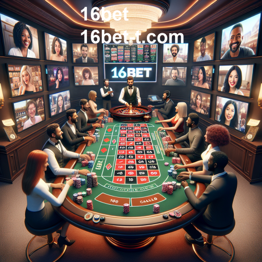 Descubra a Emoção do Cassino Ao Vivo no 16bet